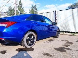 2022 Hyundai Elantra VII (CN7), синий, 2700000 рублей, вид 4