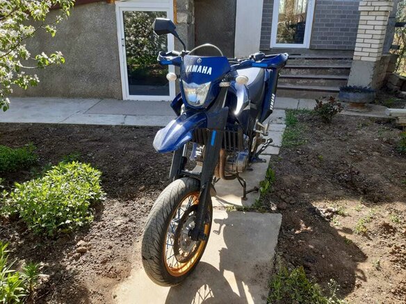 2008 Yamaha XT660X, синий, 420000 рублей - вид 6