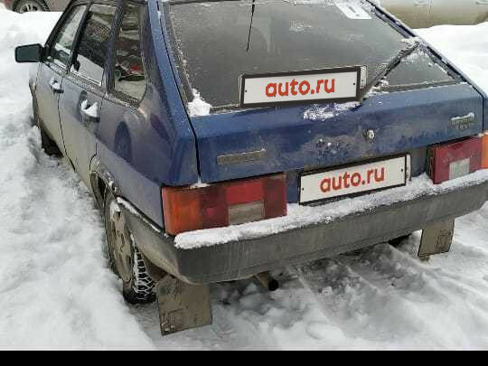 2001 Lada (ВАЗ) 2109, синий - вид 1