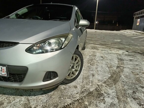 2008 Mazda Demio III (DE), серый, 610000 рублей - вид 6