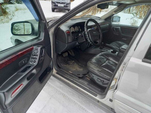 2002 Jeep Grand Cherokee II (WJ), серый, 1100000 рублей - вид 5