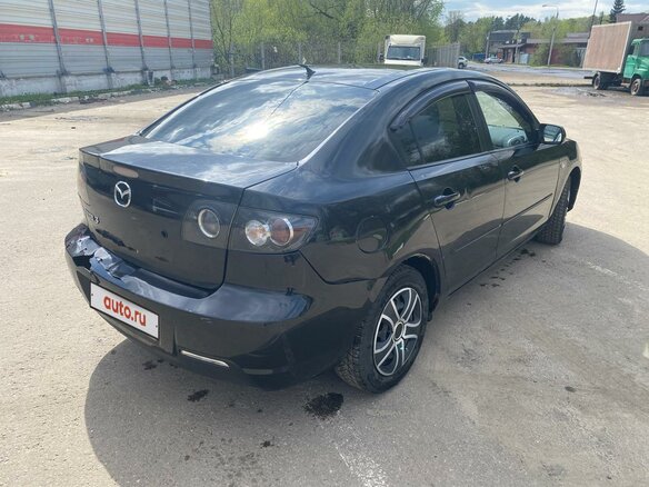 2007 Mazda 3 I (BK) Рестайлинг, чёрный, 520000 рублей - вид 5