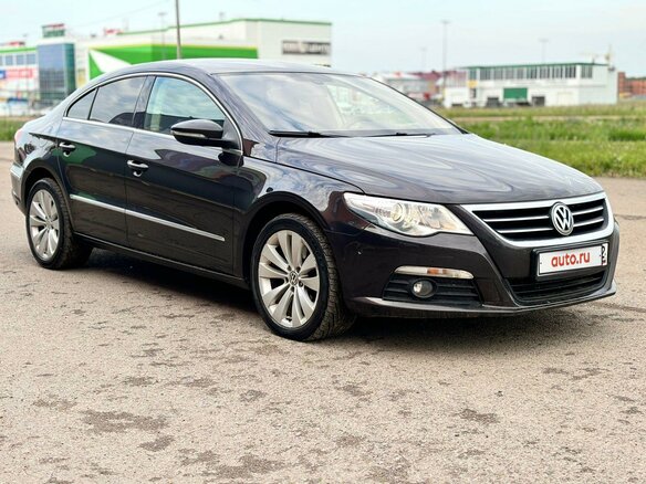 2011 Volkswagen Passat CC I, чёрный, 1250000 рублей - вид 2
