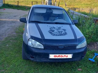 2007 Lada (ВАЗ) Kalina I, бежевый, 120000 рублей, вид 1