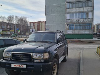 1996 Toyota Land Cruiser 80 Series Рестайлинг, зелёный, 1150000 рублей, вид 1
