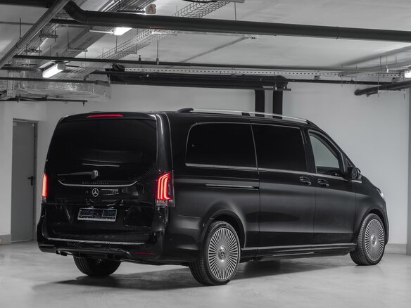 2023 Mercedes-Benz V-Класс 300 d экстра длинный III (W447) Рестайлинг, чёрный - вид 19