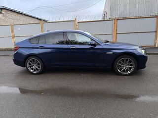 2013 BMW 5 серии Gran Turismo 535d xDrive VI (F10/F11/F07), синий, 2980000 рублей, вид 5