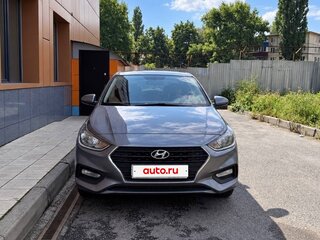 2019 Hyundai Solaris II, серый, 1400000 рублей, вид 2