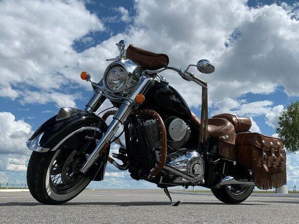 2015 Indian Chief Vintage, чёрный, 1300000 рублей - вид 16