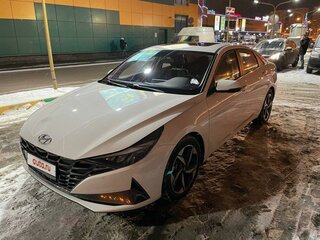 2022 Hyundai Elantra VII (CN7), белый, 1700000 рублей, вид 1