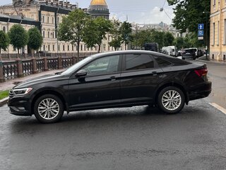 2019 Volkswagen Jetta VII, чёрный, 1950000 рублей, вид 3
