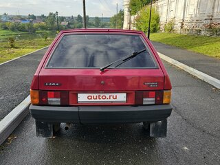 1990 Lada (ВАЗ) 2109, красный, 110000 рублей, вид 3