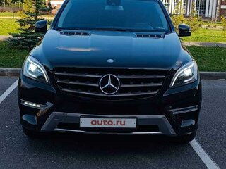 2013 Mercedes-Benz M-Класс 350 III (W166), чёрный, 2190000 рублей, вид 2