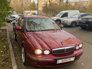 2006 Jaguar X-Type I, красный, 800000 рублей, вид 4