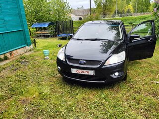 2008 Ford Focus II Рестайлинг, чёрный, 700000 рублей, вид 2
