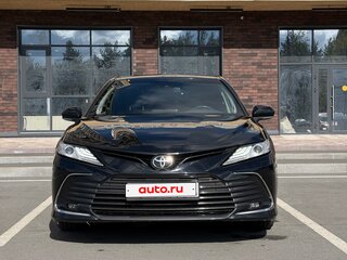 2021 Toyota Camry VIII (XV70) Рестайлинг, чёрный, 3450000 рублей, вид 3