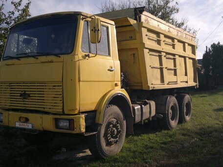 2001 МАЗ 5516, жёлтый, 950000 рублей, вид 1
