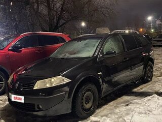 2008 Renault Megane II Рестайлинг, чёрный, 500000 рублей, вид 1