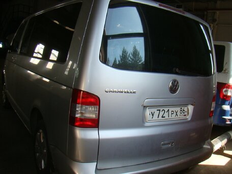 2007 Volkswagen Caravelle, серебристый, 913780 рублей, вид 4