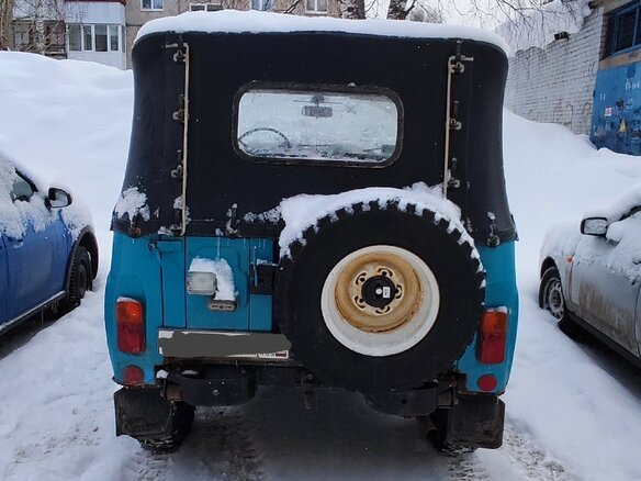 1997 УАЗ 31512, голубой, 220000 рублей - вид 1