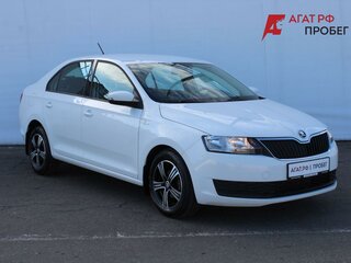 2019 Skoda Rapid I Рестайлинг, белый, 1240000 рублей, вид 3