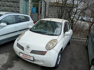 2003 Nissan March III (K12), белый, 160000 рублей, вид 2