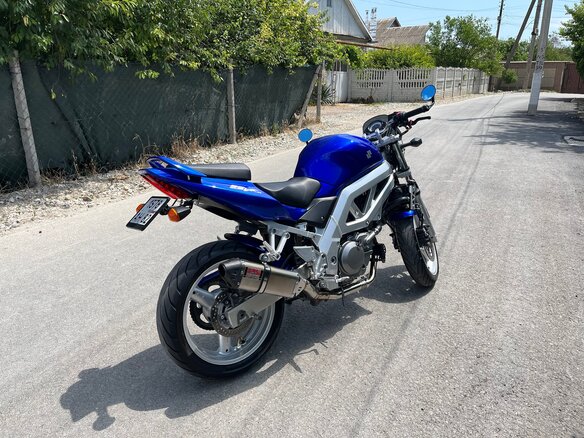 2004 Suzuki SV 650, синий, 500000 рублей - вид 11