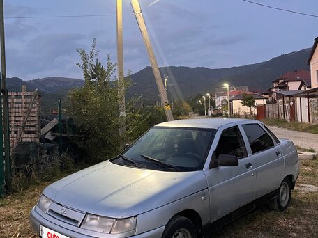 2002 Lada (ВАЗ) 2110, серебристый, 100000 рублей, вид 1
