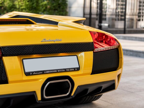2009 Lamborghini Murcielago I Рестайлинг, жёлтый - вид 17