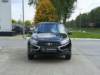 2022 Lada (ВАЗ) Granta I Рестайлинг, чёрный, 735000 рублей, вид 2