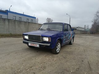 1990 Lada (ВАЗ) 2107, синий, 120000 рублей, вид 3