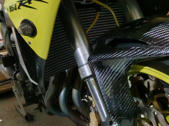 2002 Honda CBR 954RR Fireblade, жёлтый, 600000 рублей - вид 8