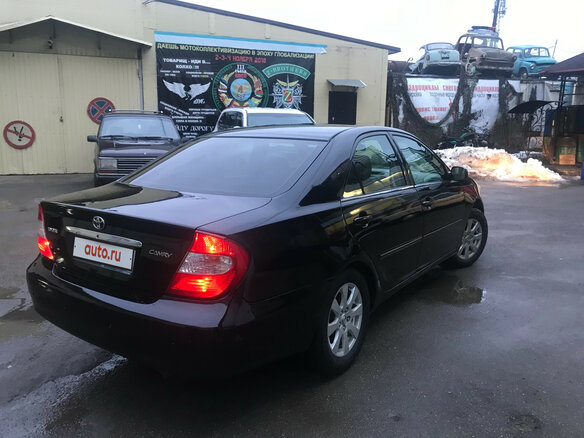 2004 Toyota Camry V (XV30), чёрный - вид 3