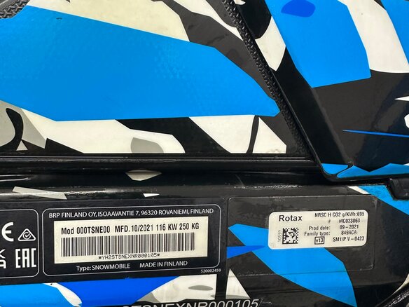 2021 BRP Ski-Doo Summit 850, синий, 1550000 рублей - вид 14