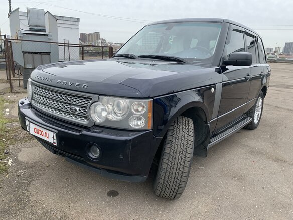2008 Land Rover Range Rover III Рестайлинг, синий, 1470000 рублей - вид 6