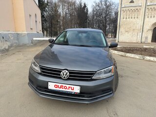 2017 Volkswagen Jetta VI Рестайлинг, серый, 1190000 рублей, вид 5
