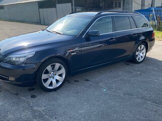 2008 BMW 5 серии 520d V (E60/E61) Рестайлинг, синий, 900000 рублей, вид 5