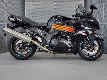 2006 Kawasaki ZZR 1400, чёрный, 555000 рублей, вид 1