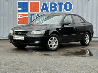 2006 Hyundai Sonata V (NF), чёрный, 300000 рублей, вид 1