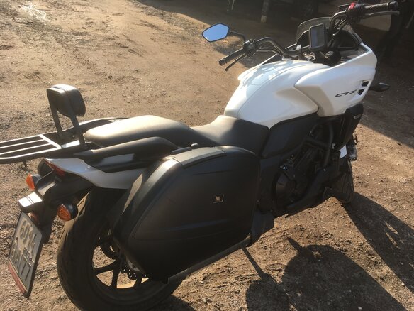 2014 Honda CTX 700, белый - вид 3