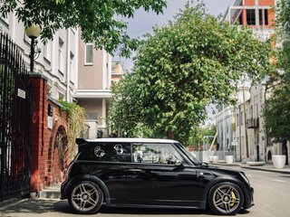 2005 Mini Hatch Cooper S I (R50), чёрный, 2150000 рублей, вид 1