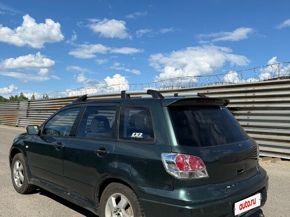 2003 Mitsubishi Outlander I, зелёный, 420000 рублей - вид 10