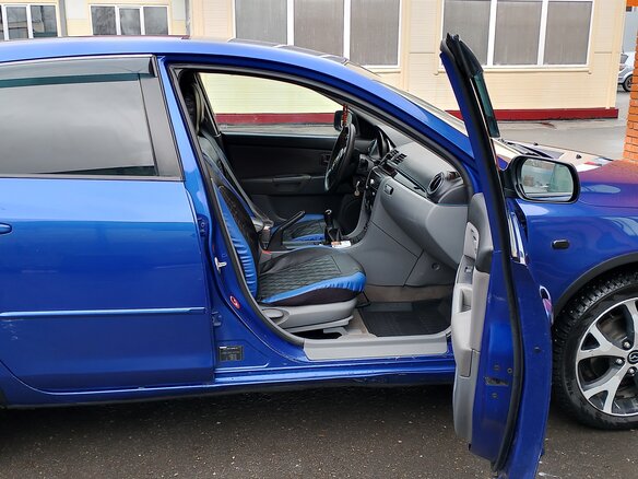 2006 Mazda 3 I (BK), синий, 560000 рублей - вид 11