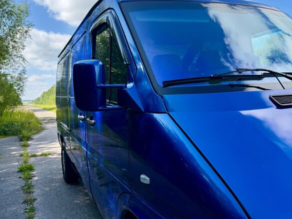 1999 Mercedes-Benz Sprinter, синий, 950000 рублей - вид 3