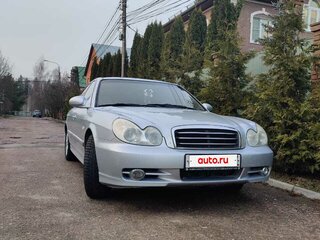 2005 Hyundai Sonata ТагАЗ IV (EF) Рестайлинг, серебристый, 500000 рублей, вид 5