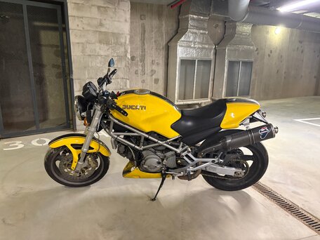 2004 Ducati Monster 800, жёлтый, 335000 рублей, вид 1