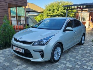 2019 Kia Rio IV, бежевый, 1850000 рублей, вид 2