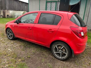 2008 Opel Corsa D, красный, 350000 рублей, вид 5