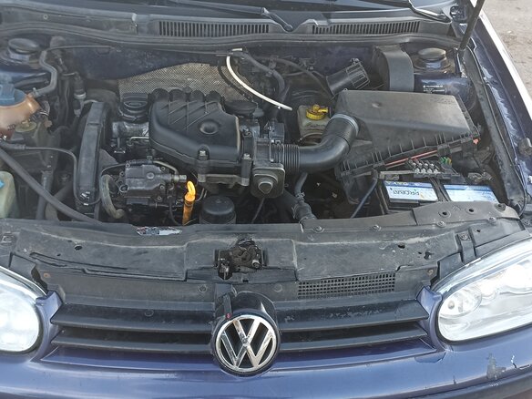 1999 Volkswagen Golf IV, синий, 200000 рублей - вид 17