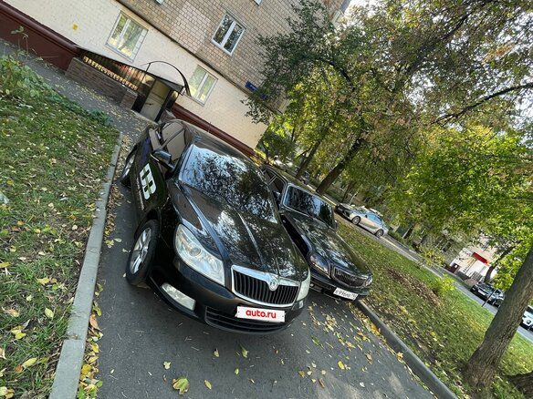 2012 Skoda Octavia II (A5) Рестайлинг, чёрный, 920000 рублей - вид 9